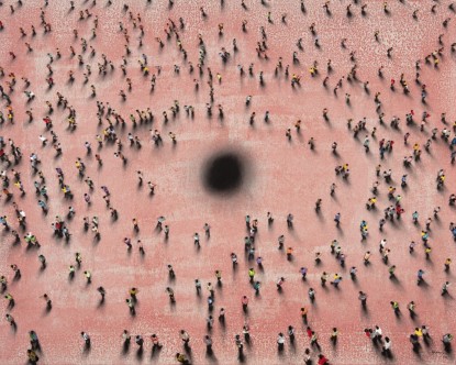 Juan Genovés, El Punto, 2009